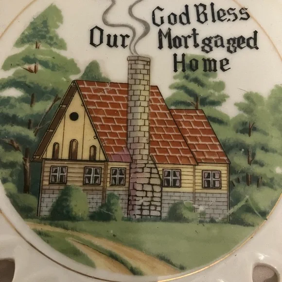 Vintage BLESS OUR HOUSE Plate !Accepting Offers! Bundle Deals Available - Picture 2 of 2